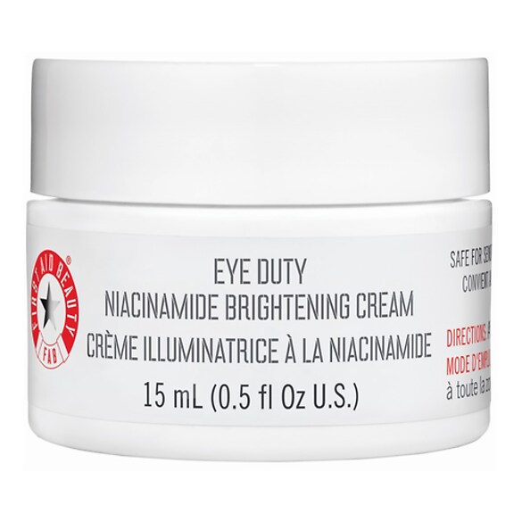 Eye Duty Niacinamide Brightening Cream - Crema illuminante, FIRST AID BEAUTY